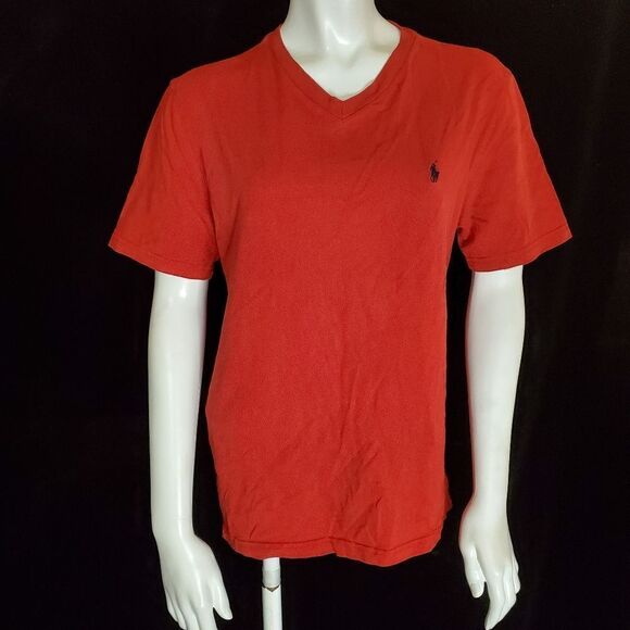 Polo Ralph Lauren Red Short Sleeve Tee Shirt (L) - Picture 2 of 5
